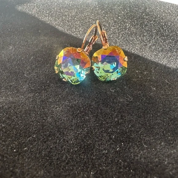Swarovski Crystal Drop Earrings - Picture 1 of 3